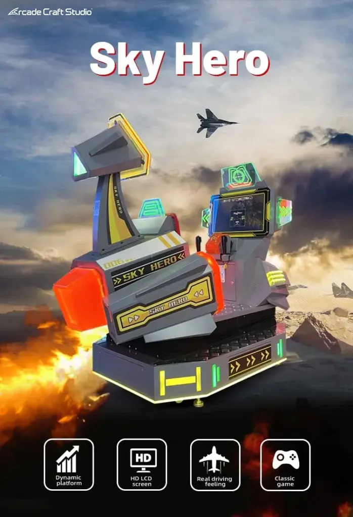 Sky Hero Airplane Arcade With Sky Trooper Game