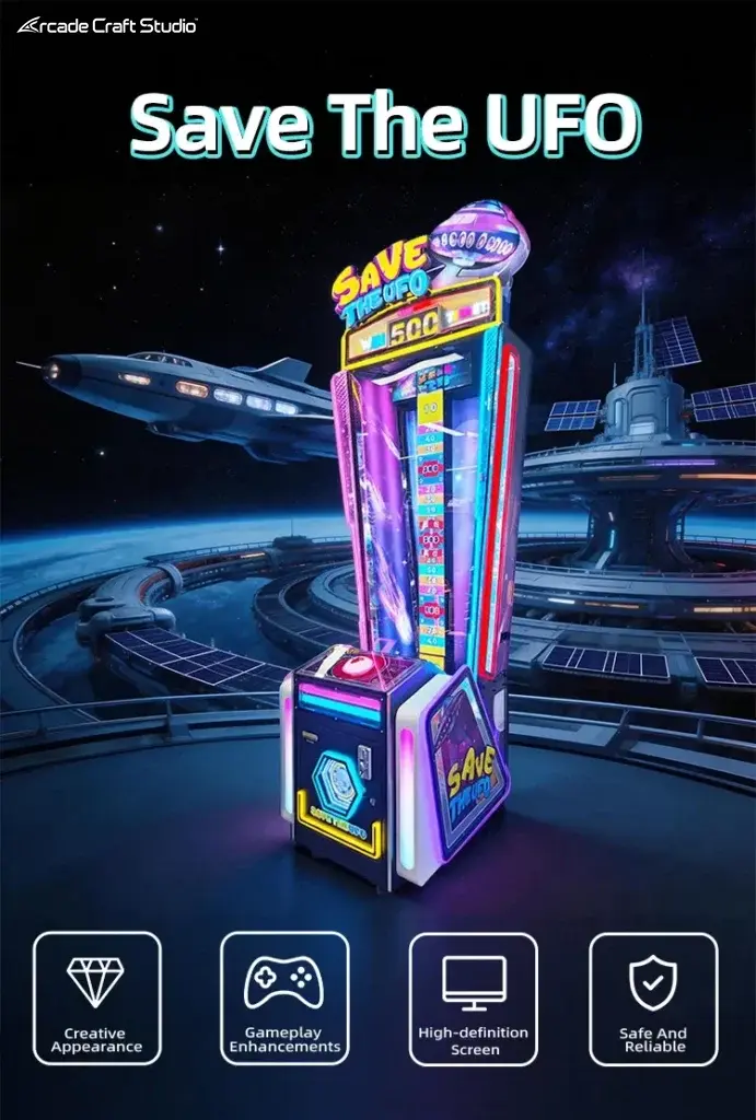 Save The UFO Ticket Game Machine