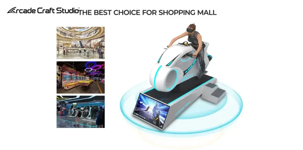 VR Space Wheel VR Motorcycle Simulator Arcade