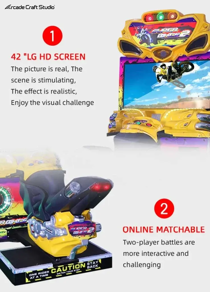 Turbo Bikes 2 Motorcycle Racing Arcade Game