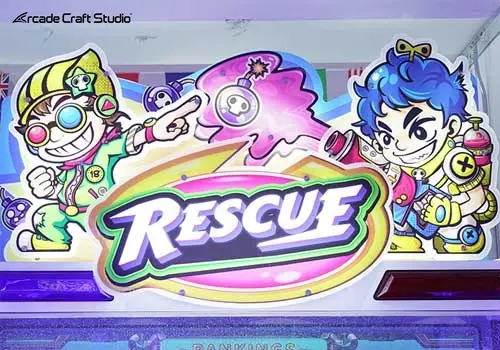 Crisis Rescue Water Shooting Arcade Game