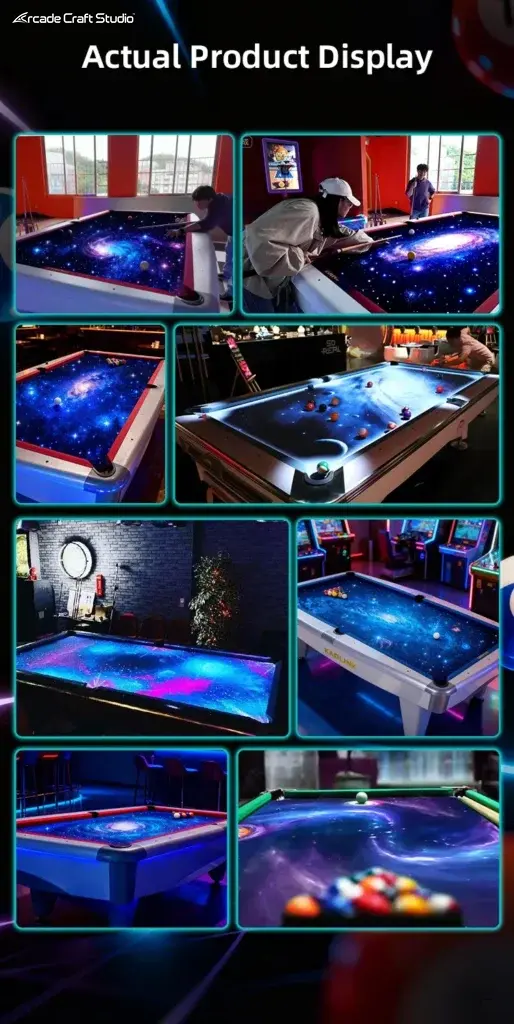 Interactive Pool Table Projector