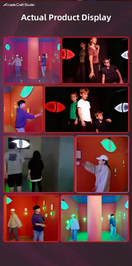 Sky Eye Tracking Escape Room Catch The Light Game