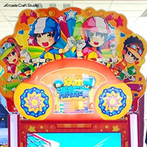Happy Scooter Kids Racing Car Arcade Machine