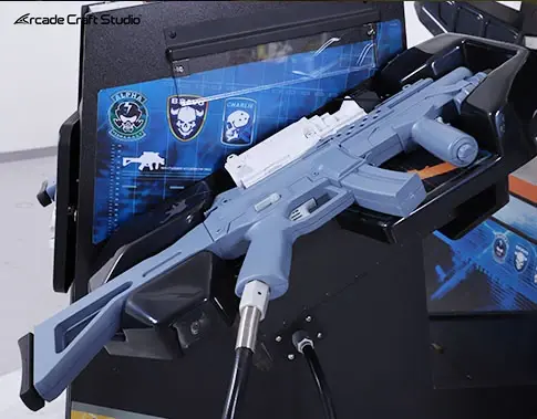 Two Player Ghost Troopers Arcade Shooting Game