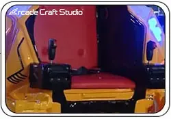 Outdoor Playground Armored Hero Robot Ride
