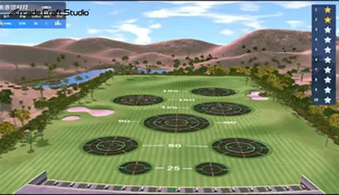 A Series Indoor Golf Simulator