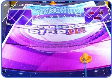 Magic Curved Air Hockey Table