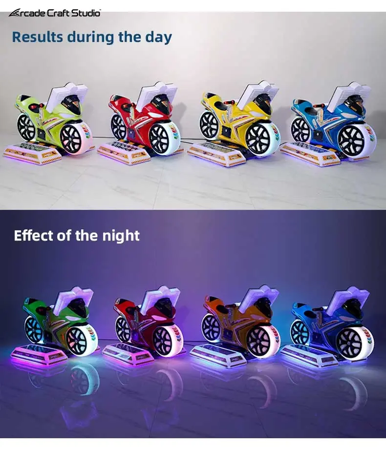Kids Motorcycle Arcade Machine