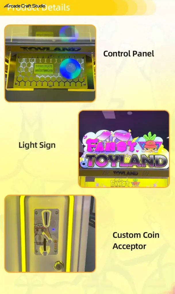 Fancy TOYLAND Prize Vending Machine