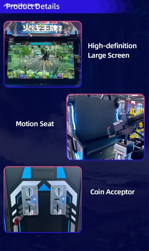 WAR ACE 2 Gun Shooting Arcade Machine