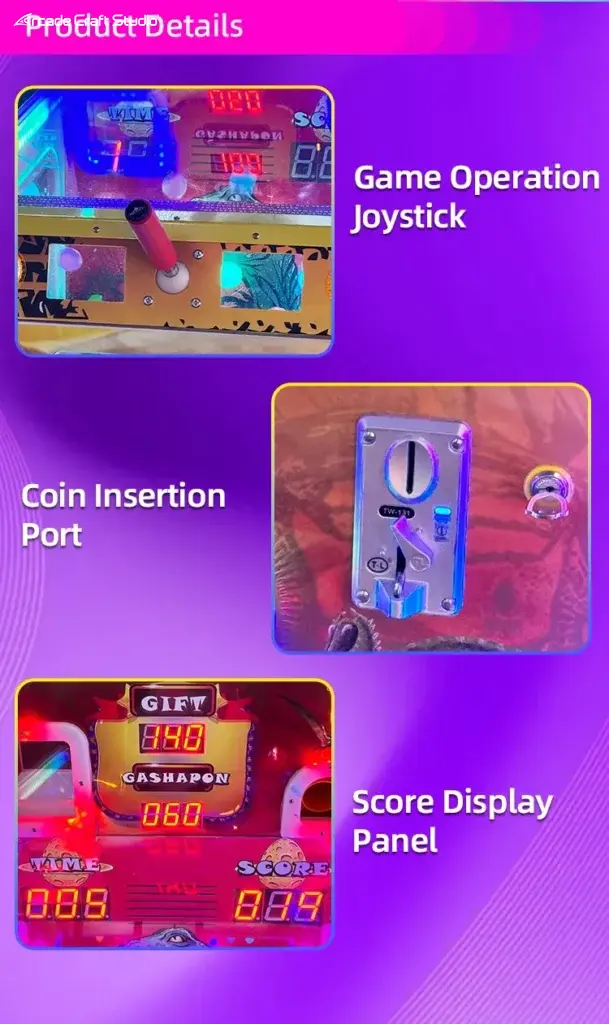 Happy Scooping Catching Ball Ticket Game Machine