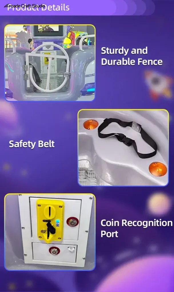 Space Rabbit Ride On Kiddie Rides