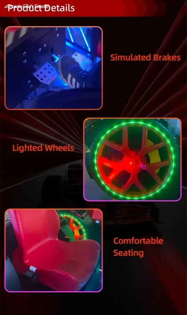 Furious Speed DX Coin Operated Race Car Arcade Game