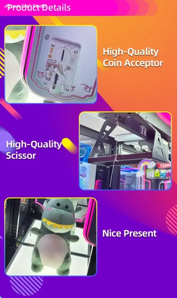 Lucky Scissors Rope Cutting Prize Arcade Game