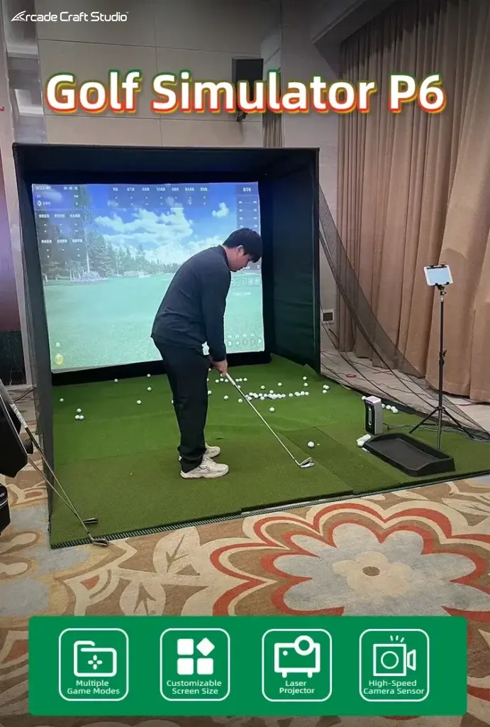 P6 Golf Simulator For House