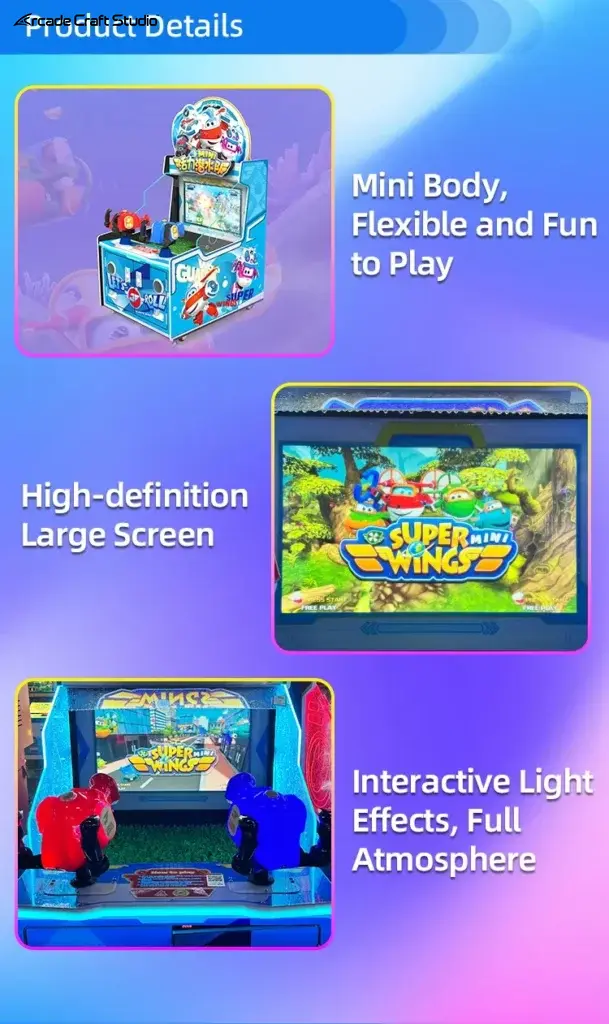 Mini Jet Team Kids Water Shooting Arcade