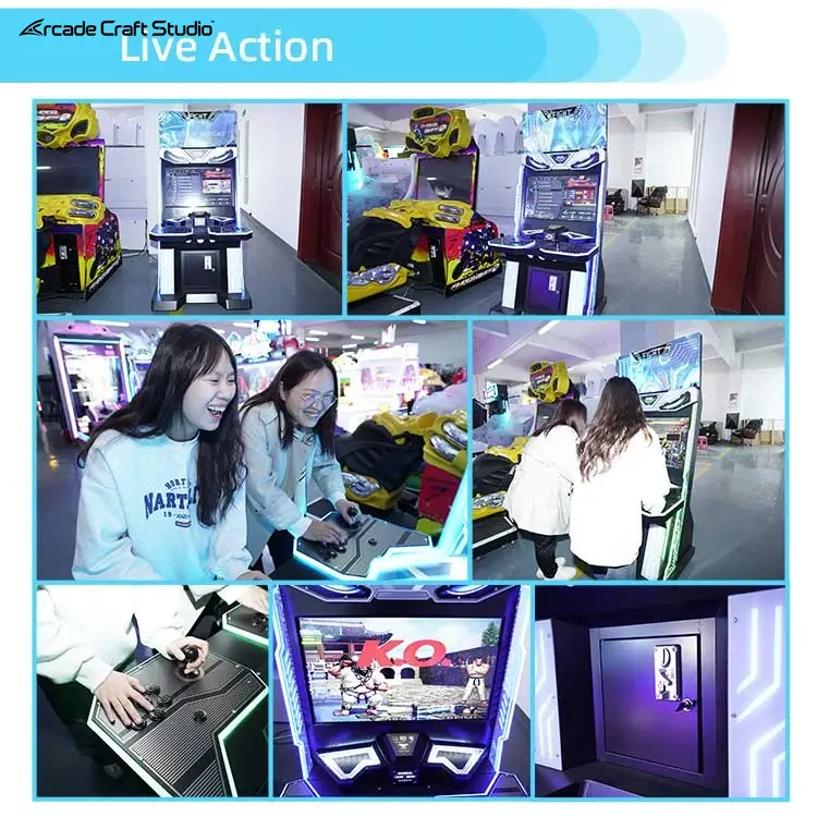 Retro Fighting Multi-Game Arcade Machine