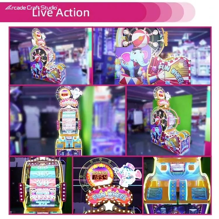 Fun Wheel Arcade Ticket Arcade Games