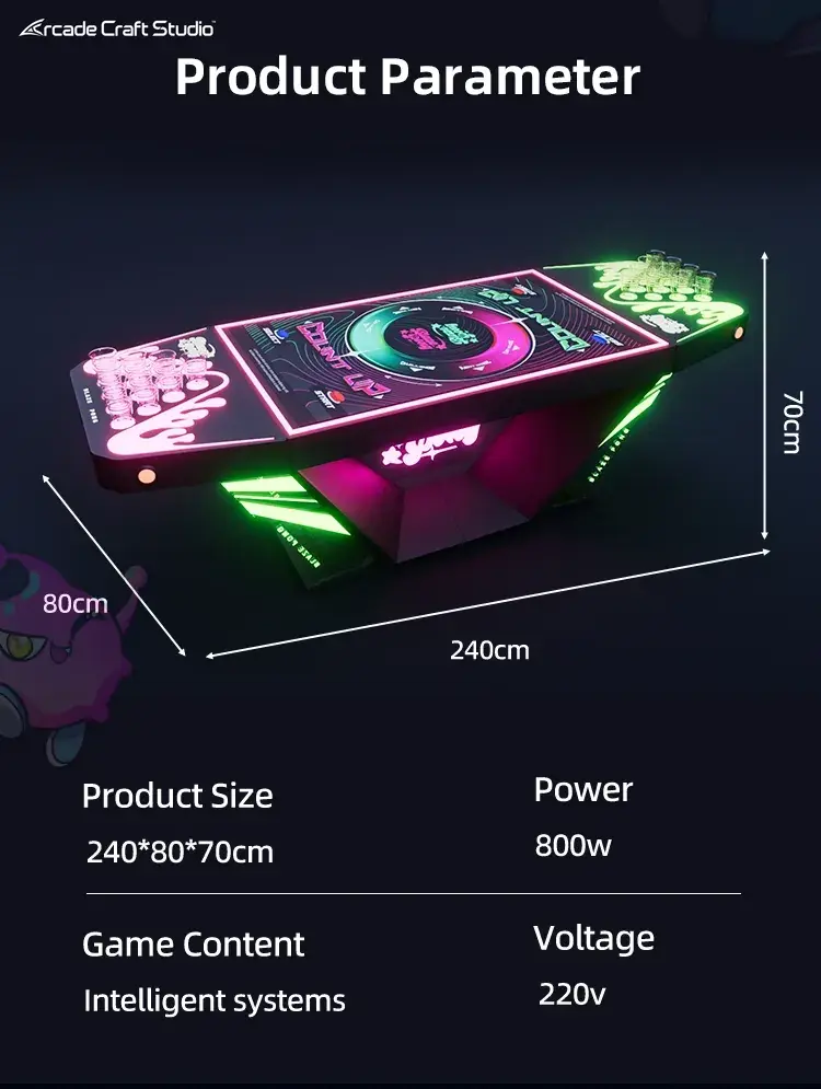 Blaze Pong Beer Pong Arcade Machine Bar Arcade Machine