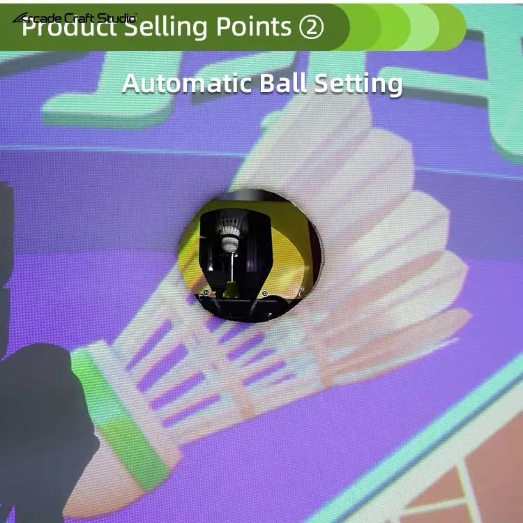 Interactive Projection Badminton Simulator Game