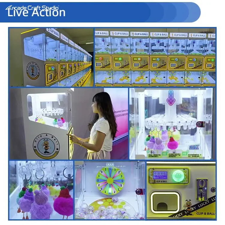 Clip & Ball Two In One Prize Ticket Game