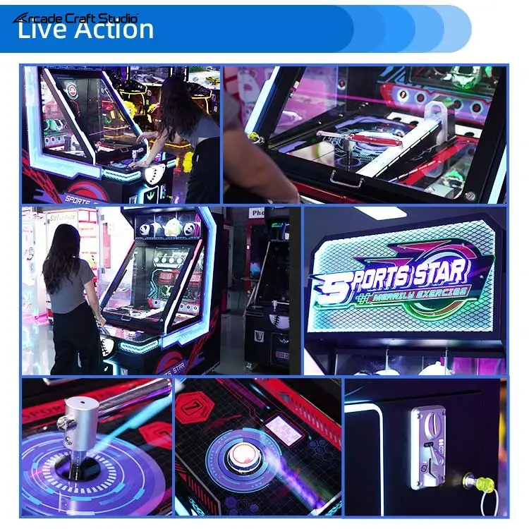 Sports Star Baseball Arcade Prize Ticket Game