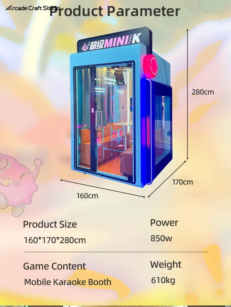 Super Mini K Mini Ktv Booth