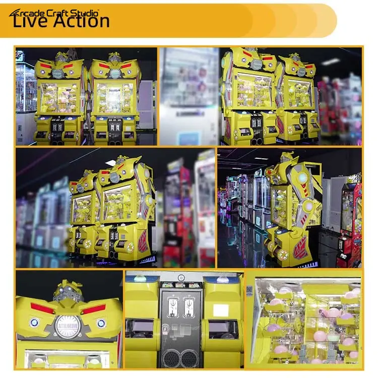 Mech Warrior Capsule Prize Machine