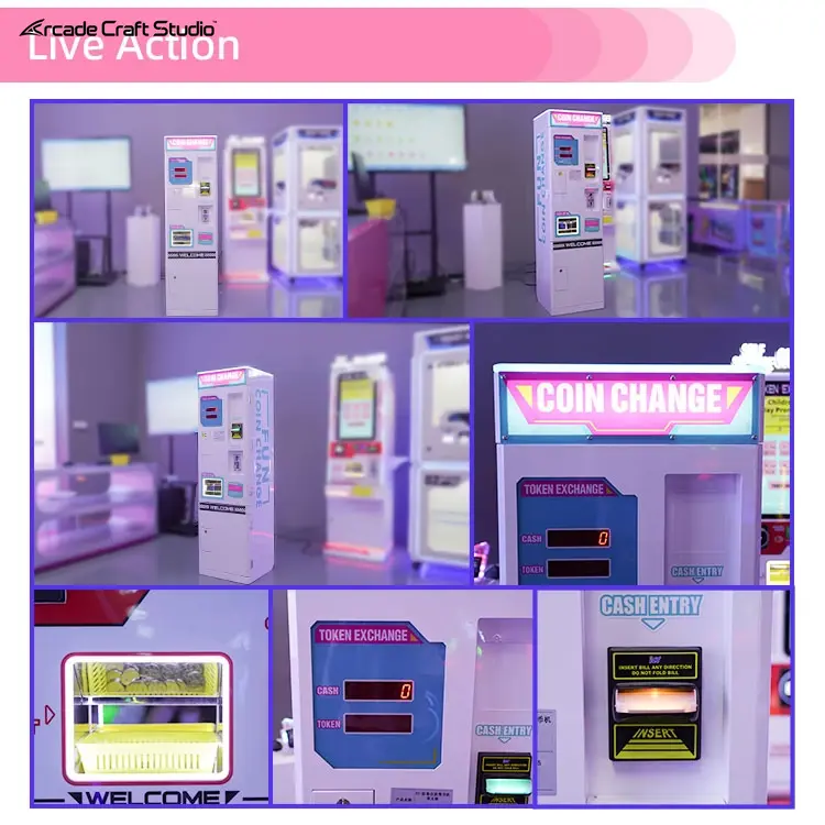 YY Anti-theft Arcade Token Exchange Machine