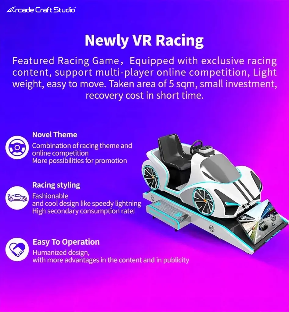 VR Space Racing Virtual Reality Car Driving Simulator