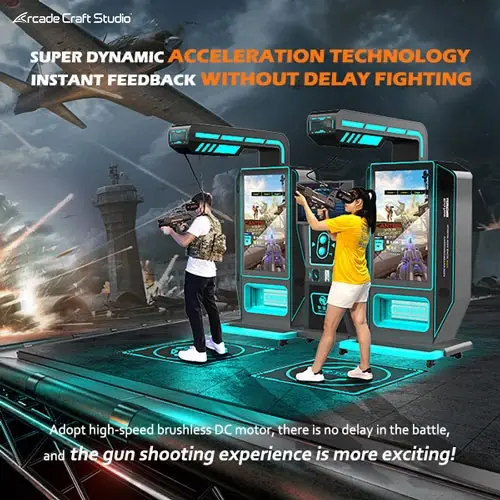VR Super Agent 2 Players VR Shooting Simulator
