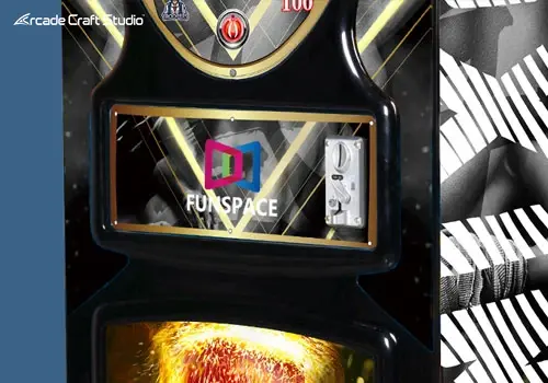 Black King Punching Bag Game Machine (Old Style)
