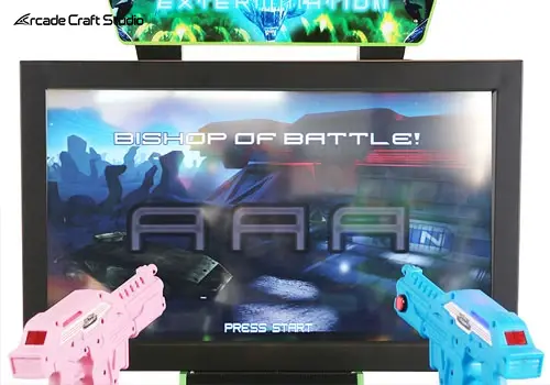 Alien Attack Arcade Shooting Game Machine