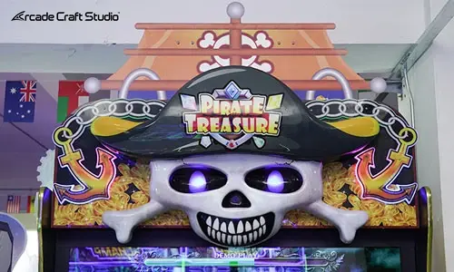 Pirate Treasure Shooting Arcade Game