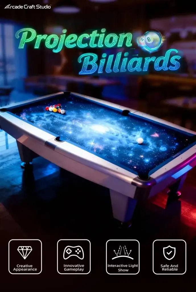 Interactive Pool Table Projector