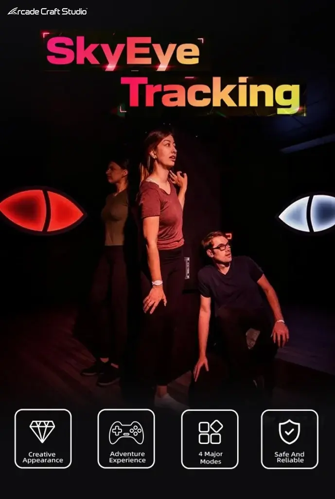 Sky Eye Tracking Escape Room Catch The Light Game