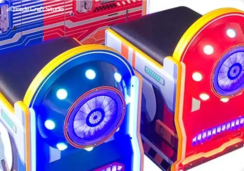 Kids Spaceship Driving Arcade Machine