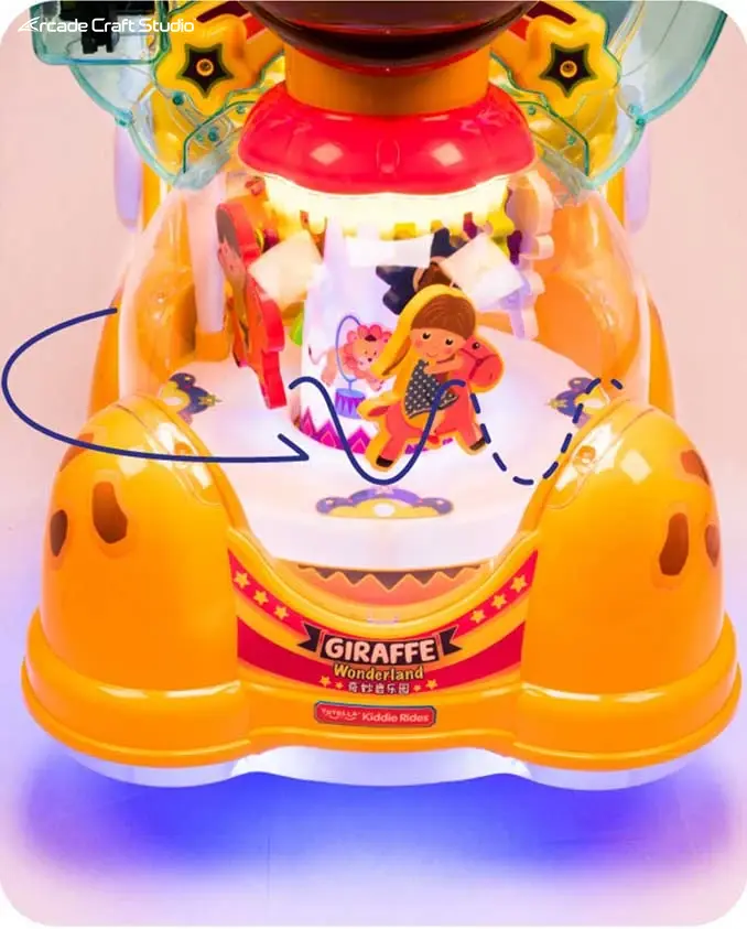 Deer Kiddie Coin Operated Rides