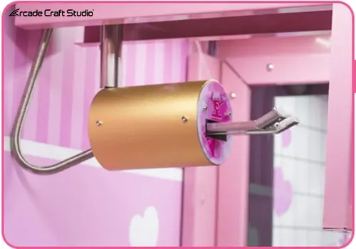 Pink Date Machine Scissors Cut Prize Machine