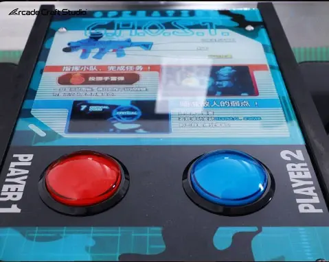 Two Player Ghost Troopers Arcade Shooting Game