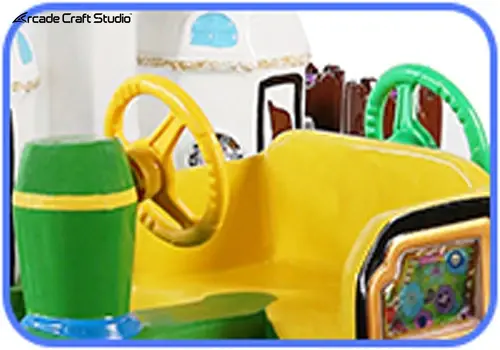 2 Players Kiddie Castal Train Ride
