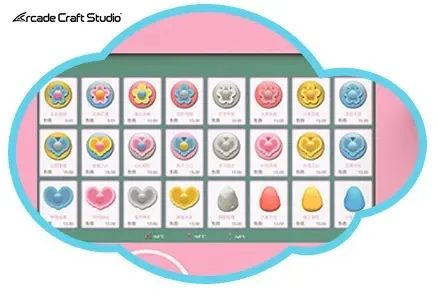 Happy Candy Cotton Candy Vending Machine