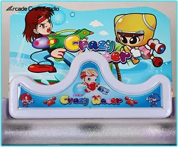 Crazy Water 2P Kids Water Gun Arcade Game