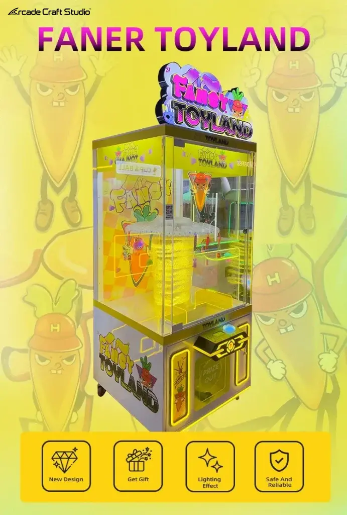Fancy TOYLAND Prize Vending Machine