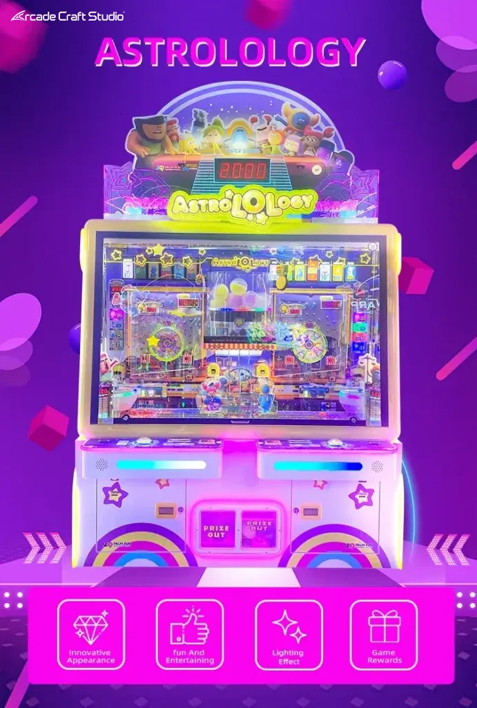 Zodiac Party Marble Pusher Ticket Arcade