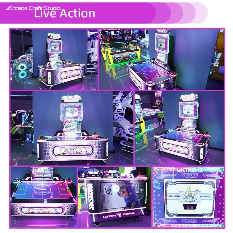 Speed Hockey Mini Arcade Air Hockey Table For Kids