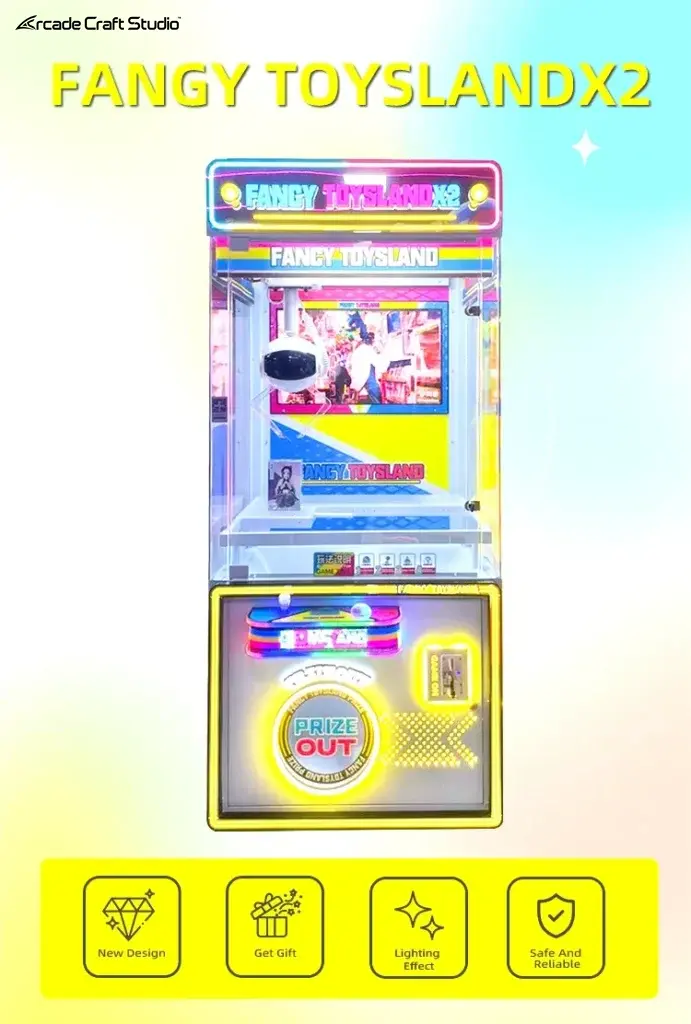 Fancy Toysland X2 Crane Claw Machine