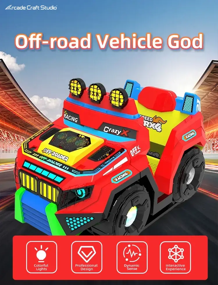 Off Roader Kids Arcade Machine Racing Games