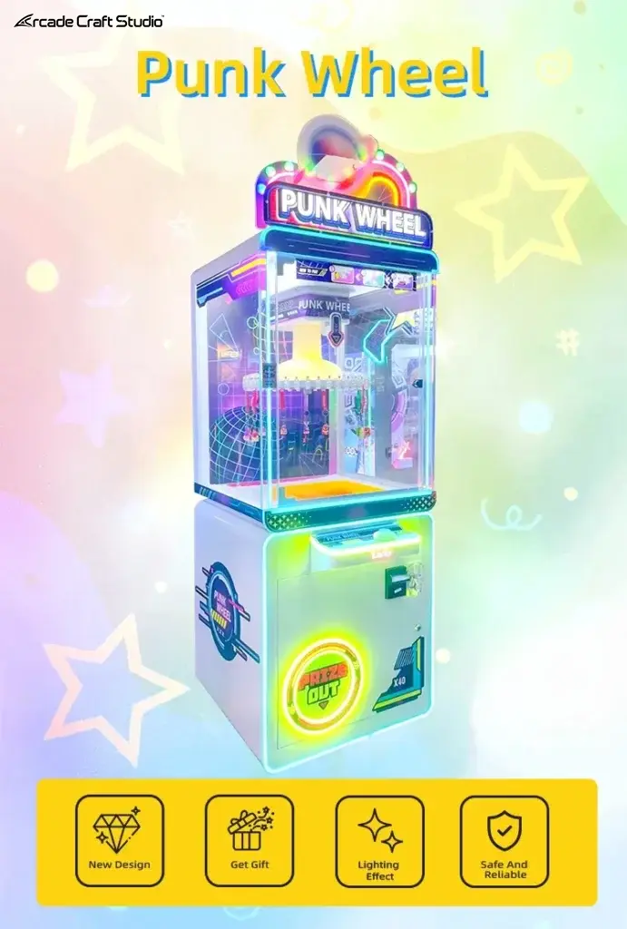 Punk Wheel Prize Ticket Games